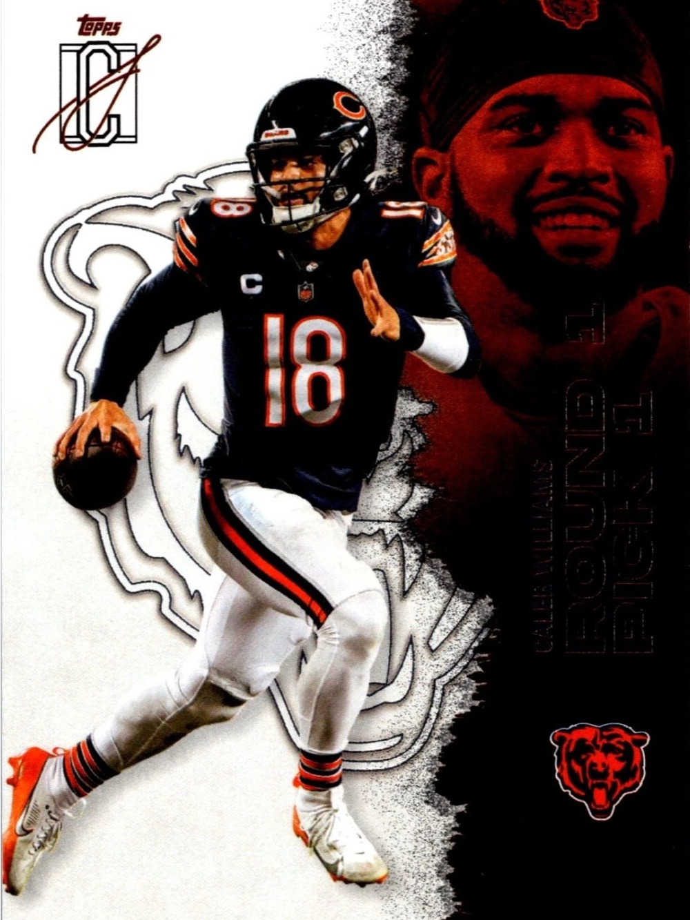 2025 Topps Signature Class CALEB WILLIAMS #11 Base - Chicago Bears